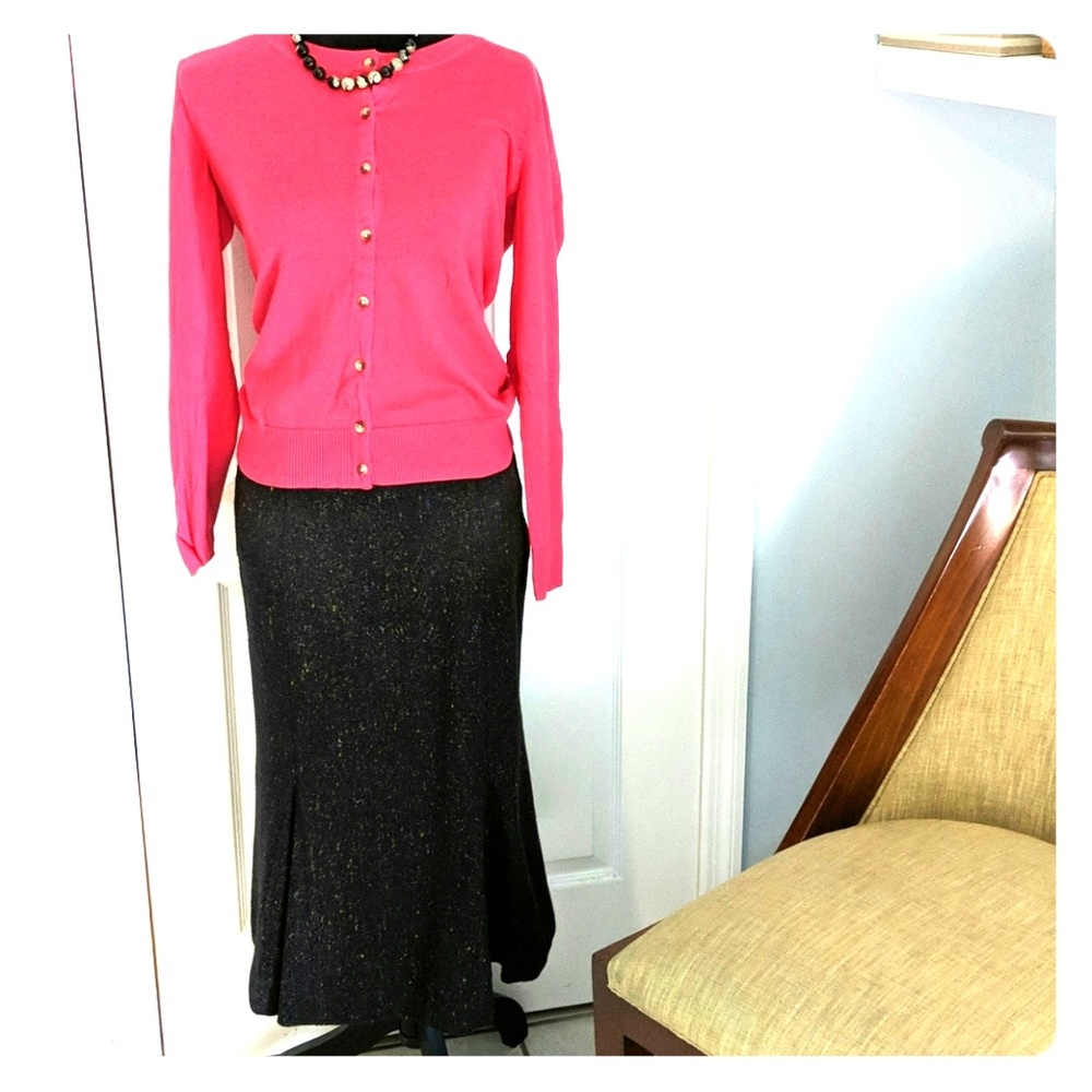 Mermaid wool skirt.